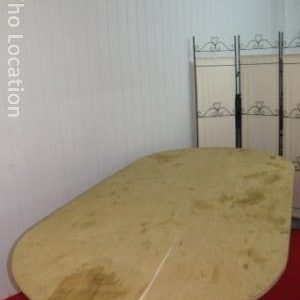 Table ovale