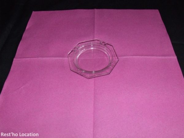 Cendrier en verre