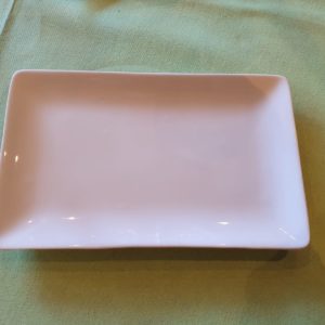 Assiette rectangulaire