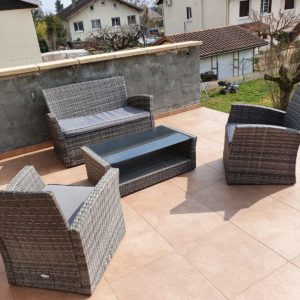Ensemble "lounge" d'extérieur